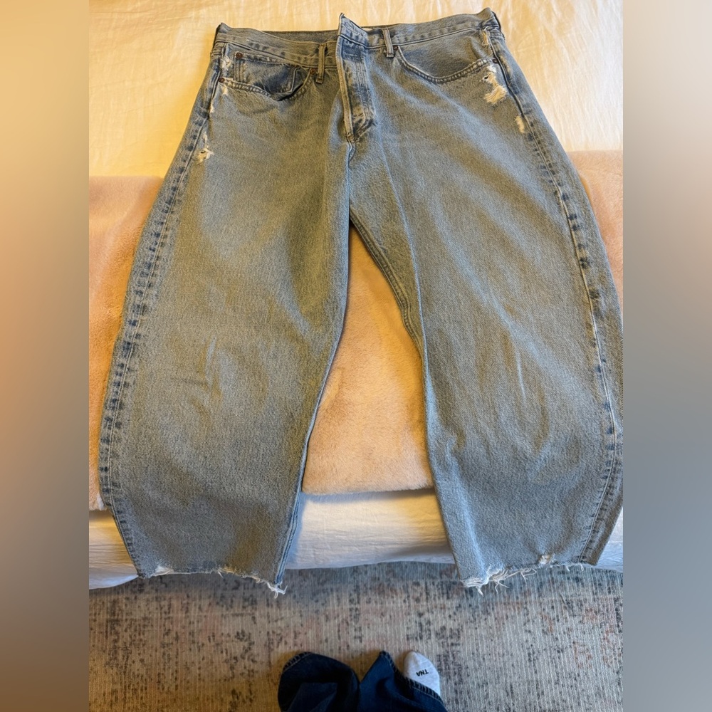 Agolde loose mid rise jeans
